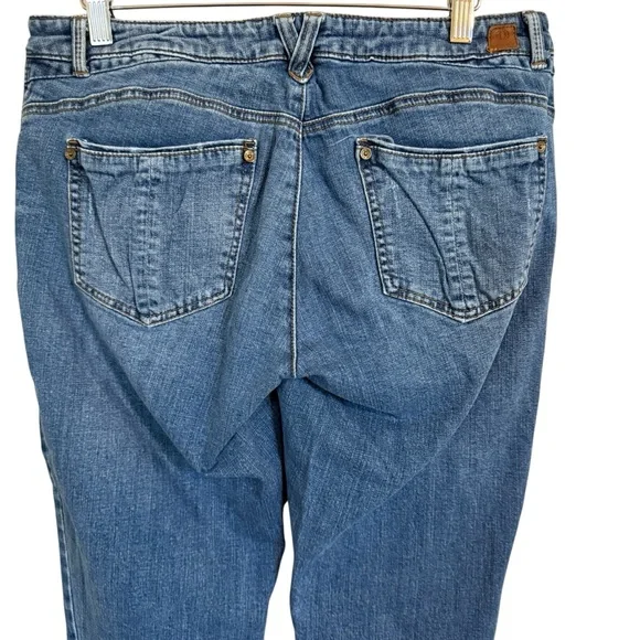 Democracy “flex”-ellent Straight Jeans Women’s Size 8 Frayed Hem - Picture 6 of 12